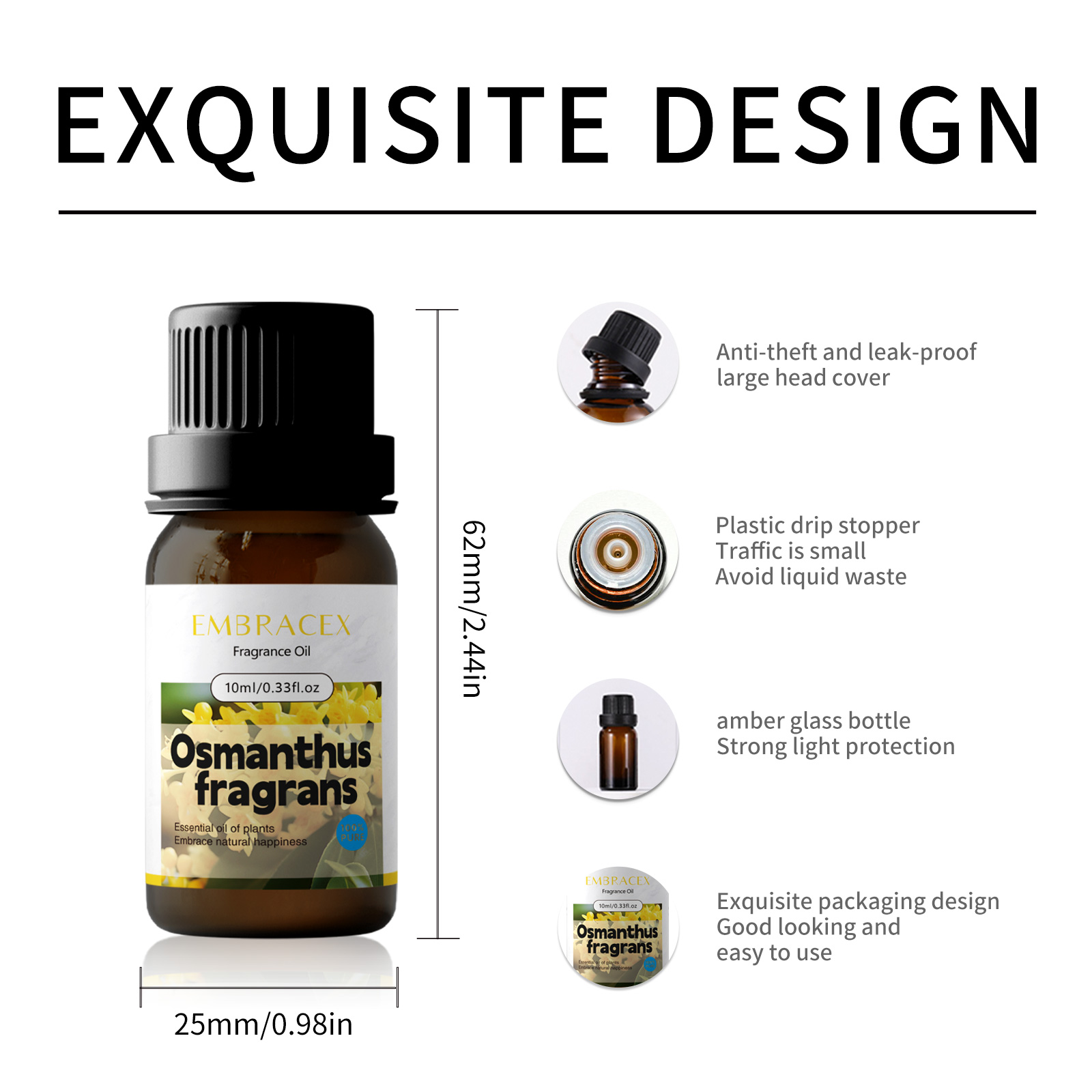 Óleos Aromáticos de Osmanthus  - Fragrance Oil 10Ml avaliação e preço