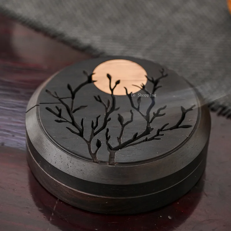 Caixa de incenso redonda de sâ - Zen Candle Supplies avaliação e preço