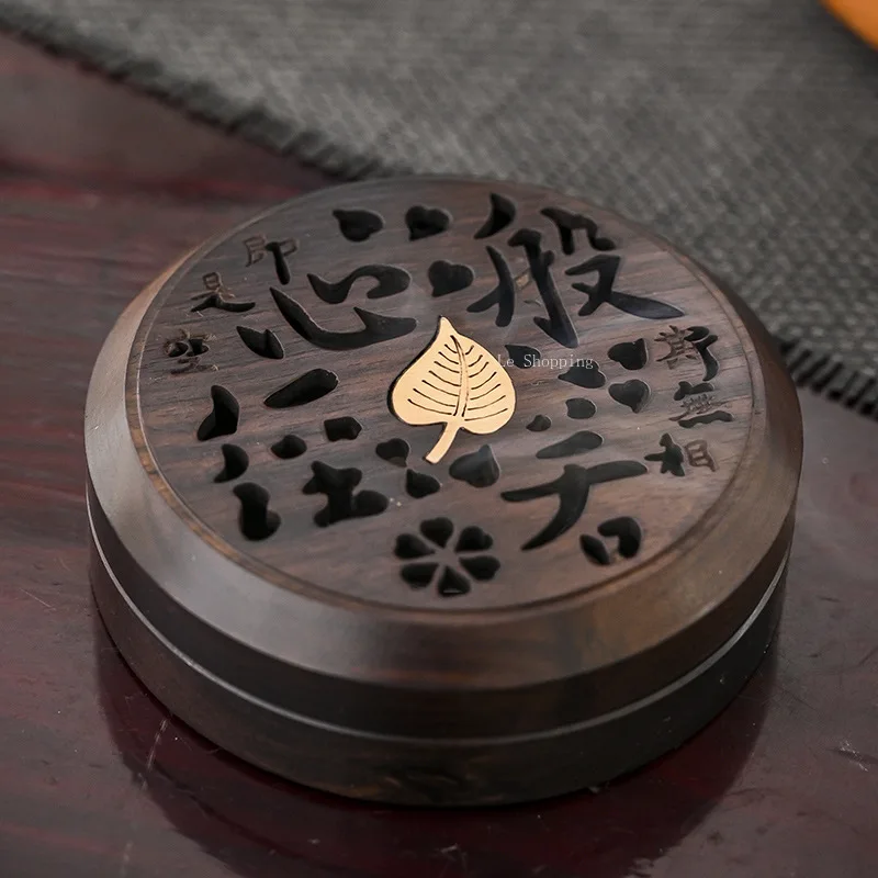 Caixa de incenso redonda de sâ - Zen Candle Supplies avaliação e preço