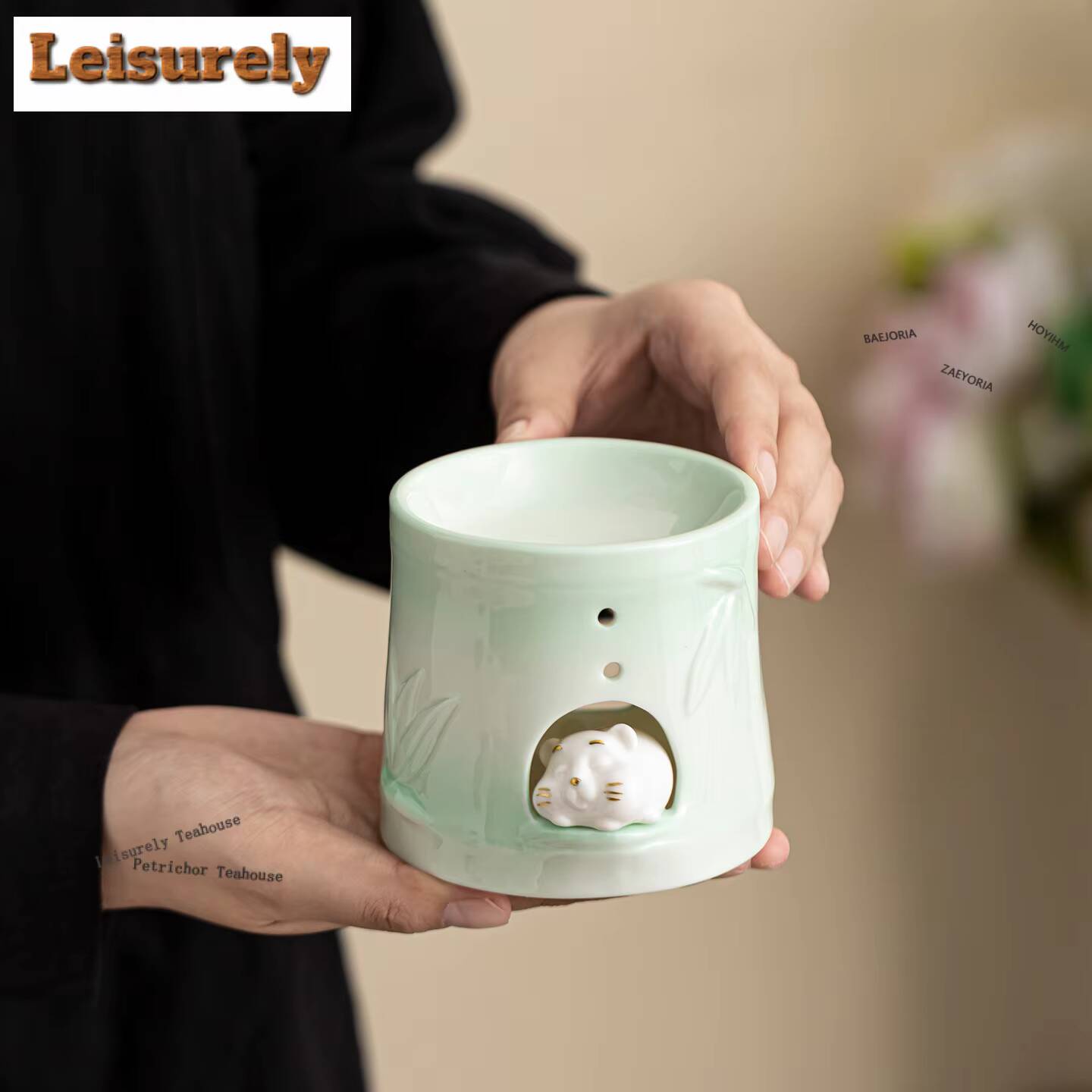 Suporte de Incenso de Bambu pa - Zen Candle Supplies avaliação e preço