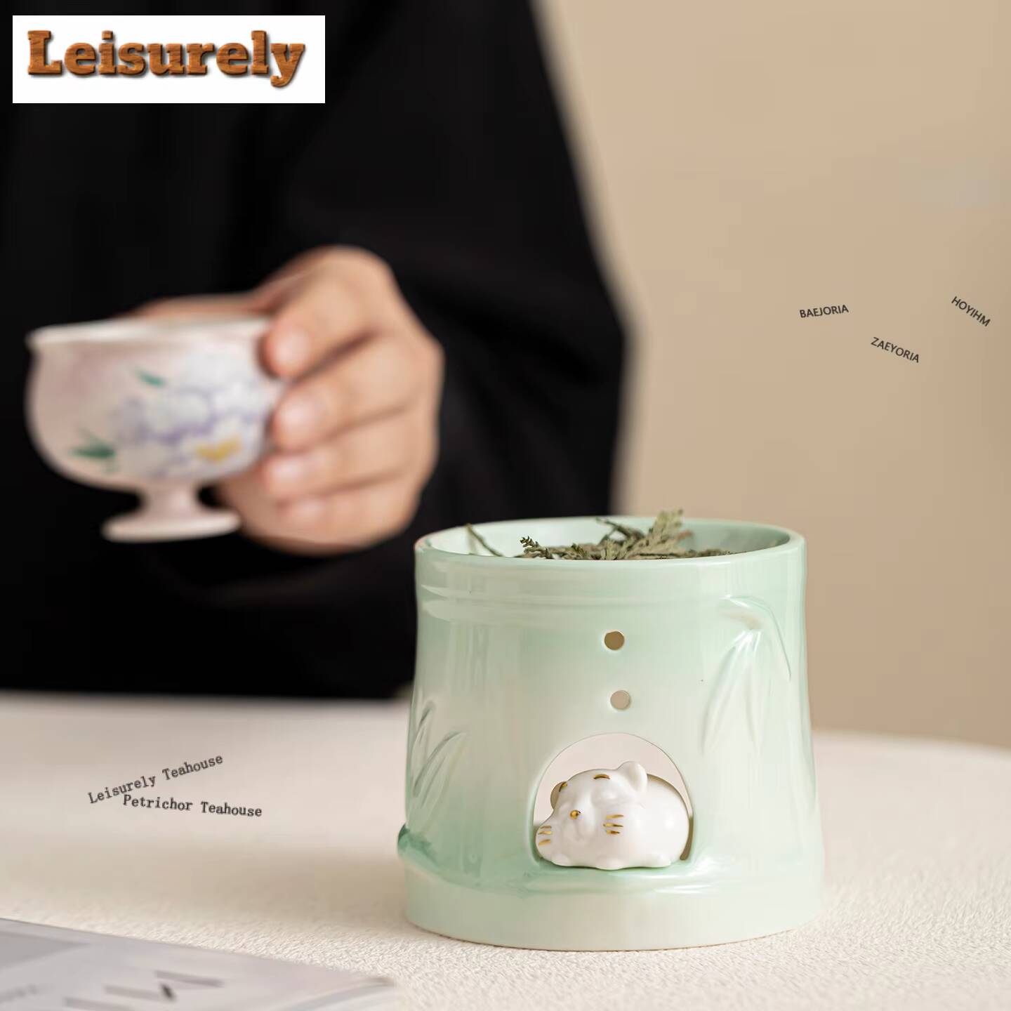Suporte de Incenso de Bambu pa - Zen Candle Supplies avaliação e preço
