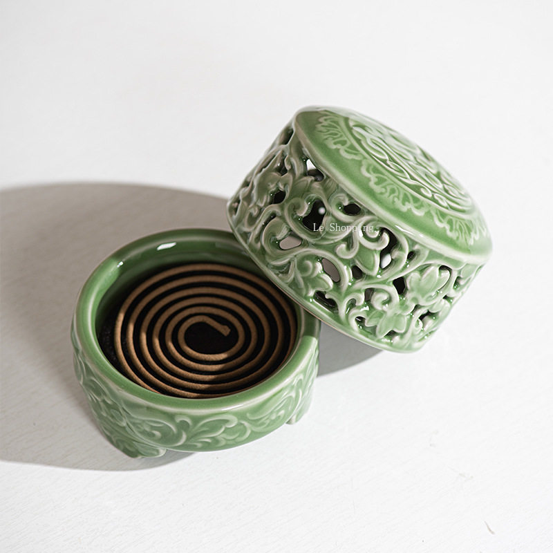 Incensário de Cerâmica Estilo  - Zen Candle Supplies avaliação e preço