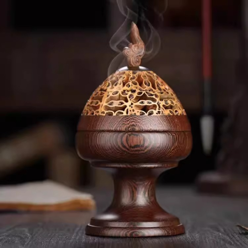 Queimador de Incenso de Madeir - Zen Candle Supplies avaliação e preço