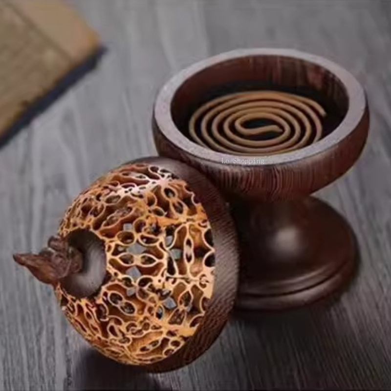 Queimador de Incenso de Madeir - Zen Candle Supplies avaliação e preço