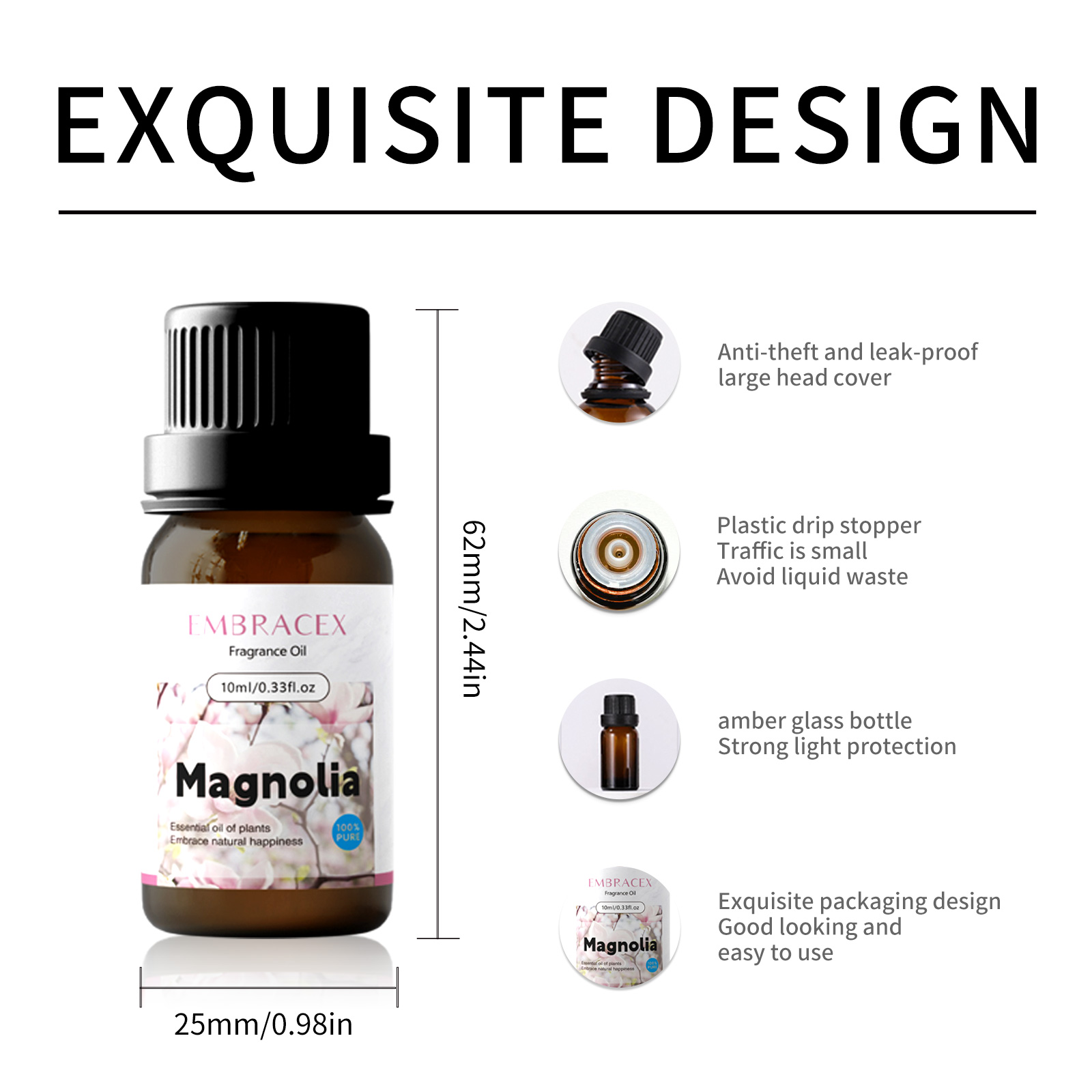 Óleos Essenciais de Magnólia 1 - Fragrance Oil 10Ml avaliação e preço