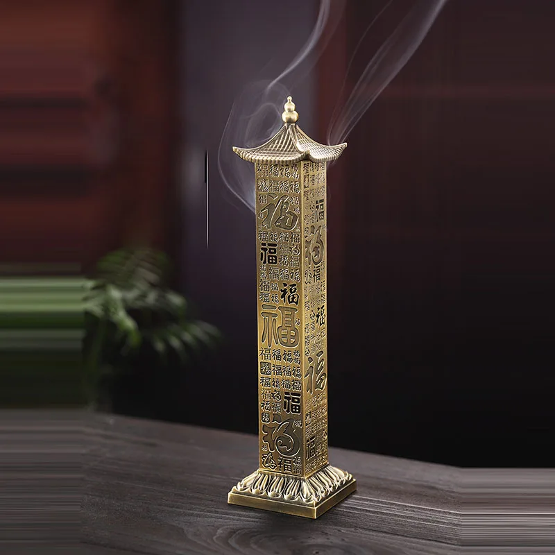 Queimador de incenso de bronze - Zen Candle Supplies avaliação e preço